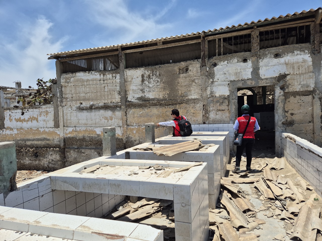 Alertan riesgo de seguridad en obra temporal para pescadores y comerciantes de Pacasmayo