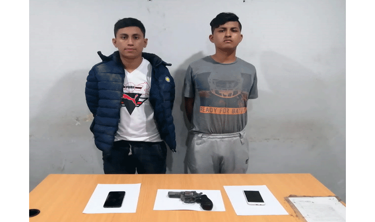 Detienen a sujetos que robaron mototaxi en La Esperanza