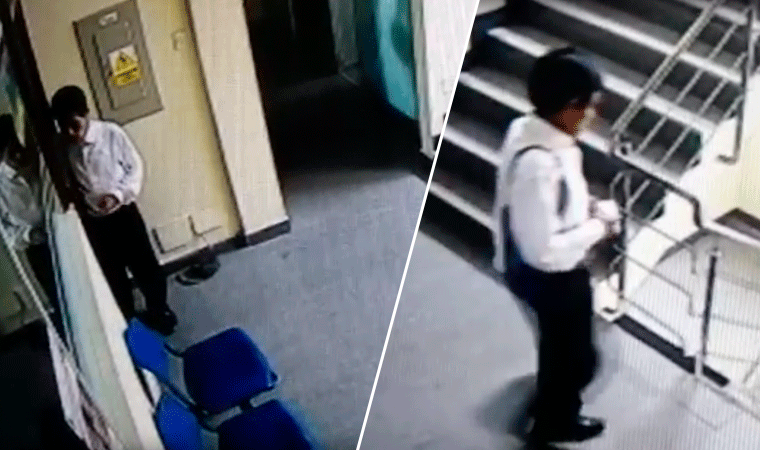 Sujeto hurta celular dentro de la Municipalidad Distrital de El Porvenir