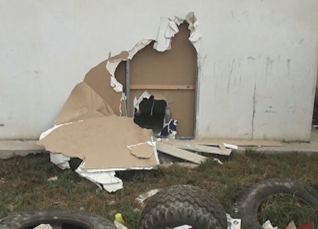 Delincuentes  robaron en jardín municipal en Las Delicias