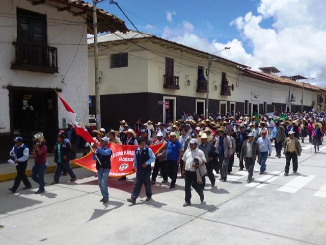 Huamachuco realizará paro de tres horas en protesta por muerte de ronderos