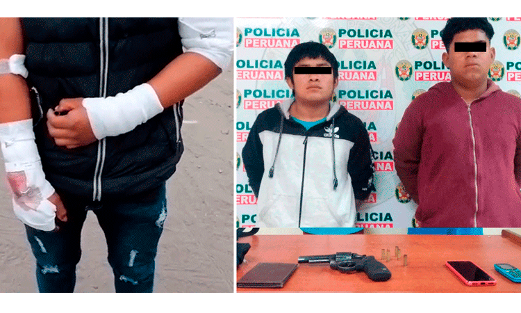 El Milagro: adolescentes retenidos por asaltar y disparar contra mototaxista