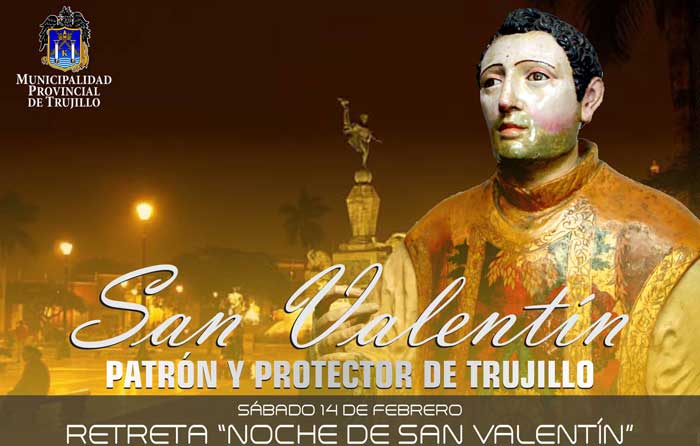 Retretas, festivales y procesión se realizan en homenaje a San Valentín