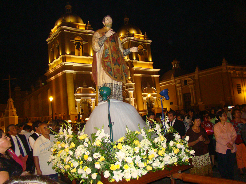 Inician celebración del Patrono de Trujillo, San Valentín