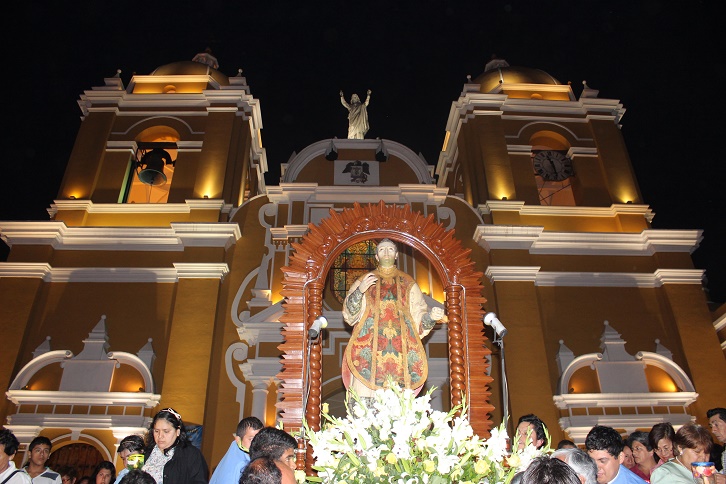 Trujillo celebra a San Valentín, como “Patrón y Protector” de la ciudad