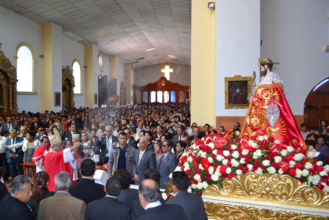  Santiago de Chuco: Arzobispo celebró misa en nombre de santo patrono