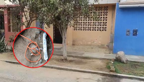 Trujillo: extorsionadores dejan dinamita en casa de la Rinconada