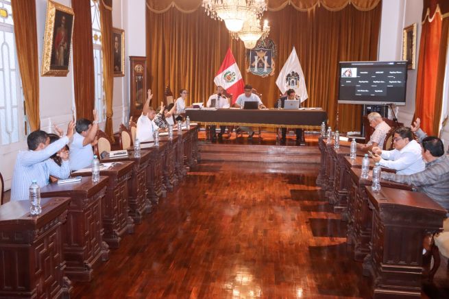 Regidores de la Municipalidad de Trujillo actualizan dietas en función a la Ley 32269