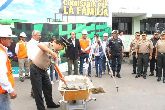 Se colocó primera piedra de futura Comisaría de la Familia en Trujillo