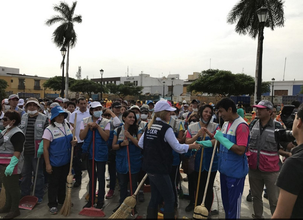 Se inició campaña "A limpiar Trujillo" para recuperar calles de la ciudad