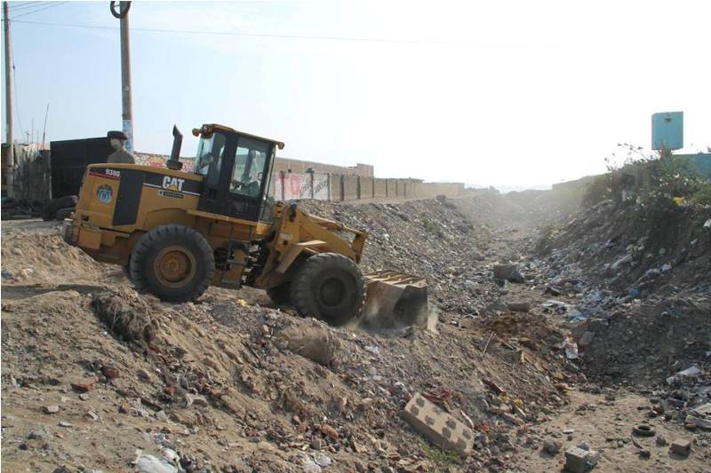 Inician trabajos de limpieza en la quebrada El León