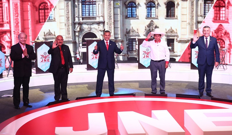 Concluyó segunda fecha del debate presidencial organizado por el JNE