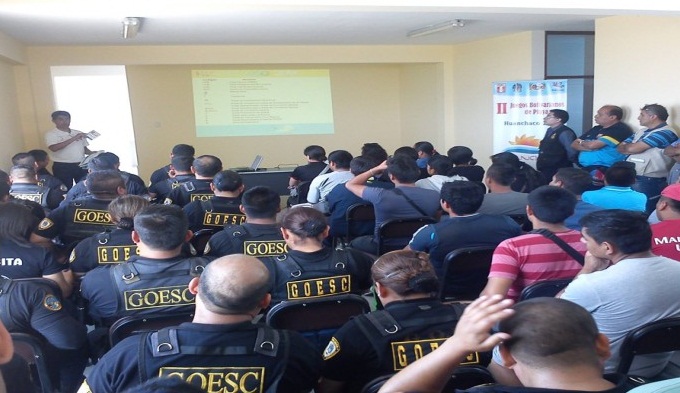 Medio centenar de serenos de Trujillo dan seguridad a Juegos Bolivarianos de Playa