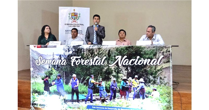 Trujillo: Se iniciaron actividades por Semana Forestal Nacional