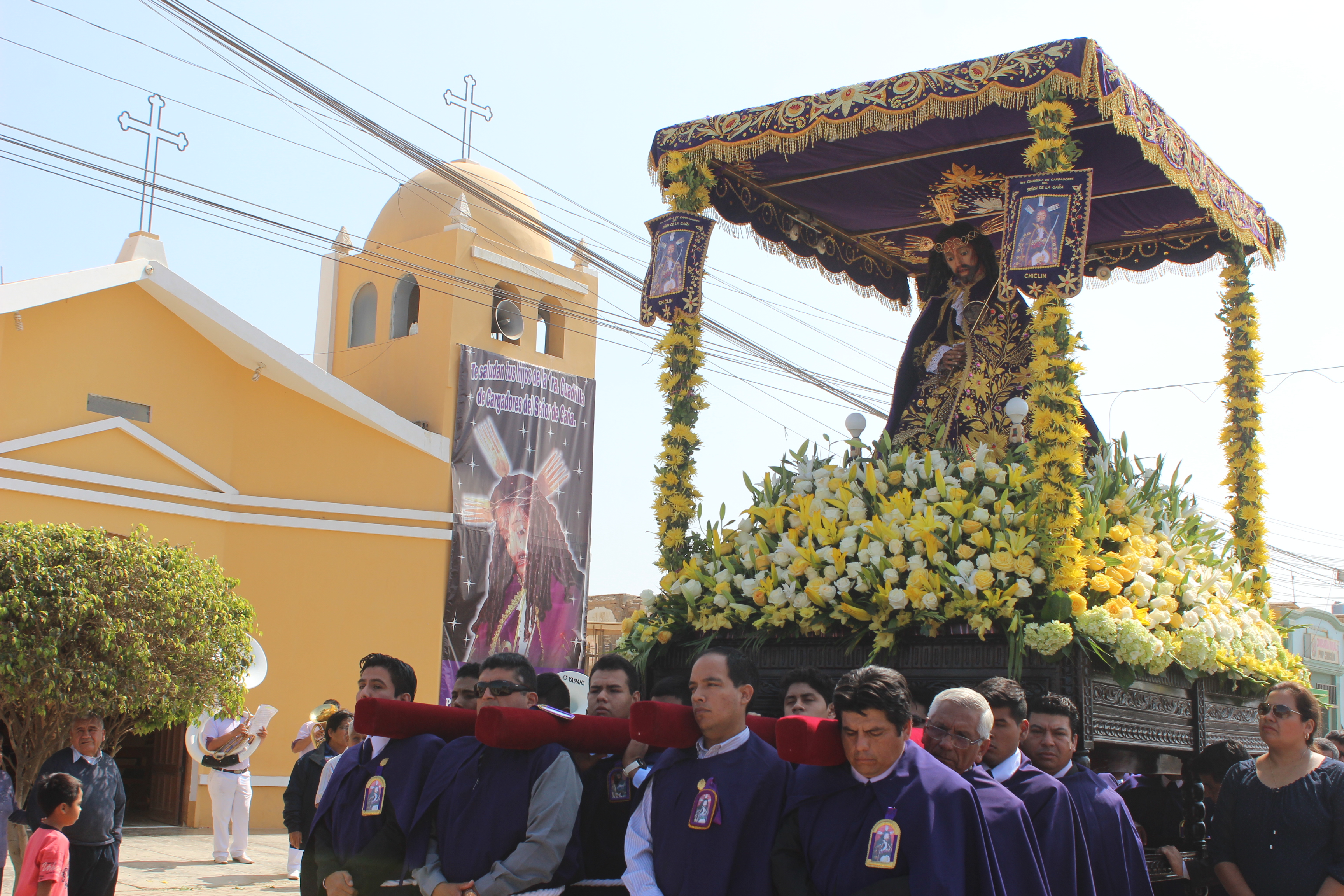 Señor de la Caña de Chiclín estará junto al Papa Francisco en Trujillo