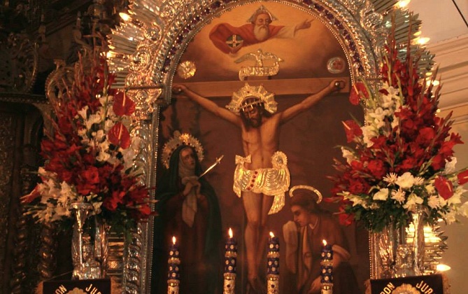 Señor de los Milagros llegó al distrito El Porvenir