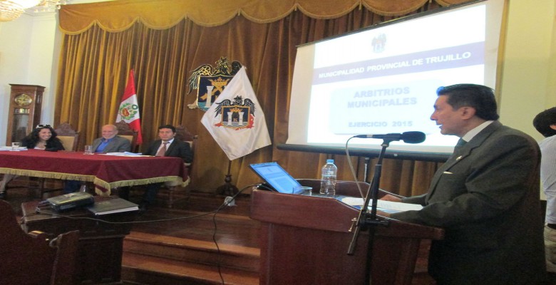 Comuna trujillana aprobó arbitrios de limpieza y seguridad ciudadana del 2015