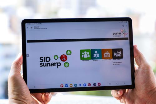 Sunarp: crece 20% número de peruanos que inscriben propiedades en registro digital