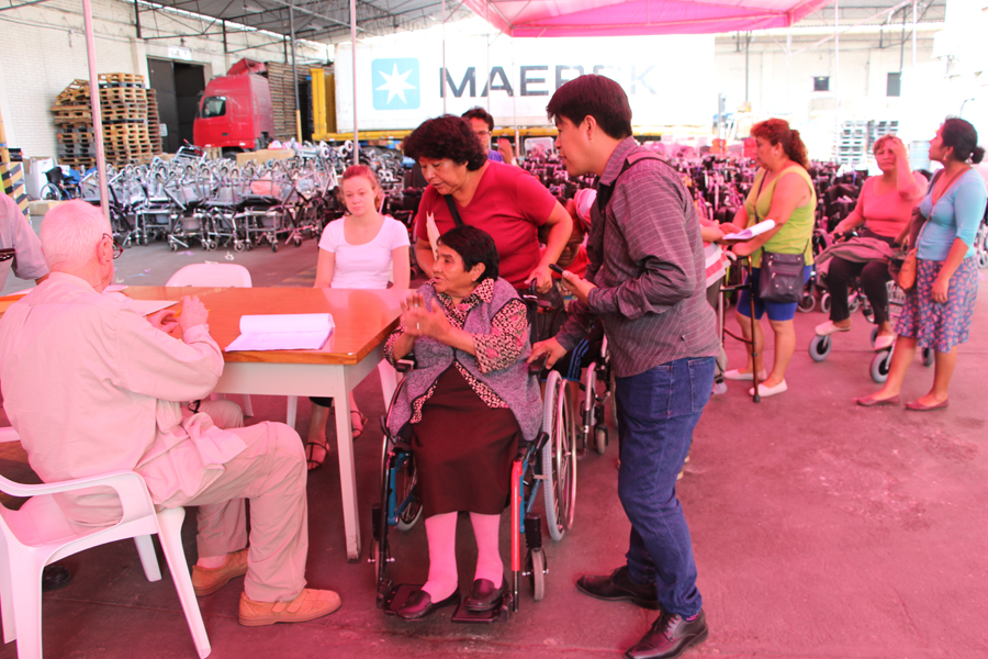 Cáritas Trujillo entregará sillas de rueda para personas con discapacidad