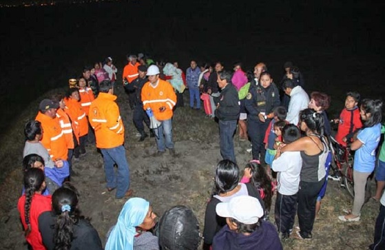 El 70% de población de zonas vulnerables participó en simulacro nocturno