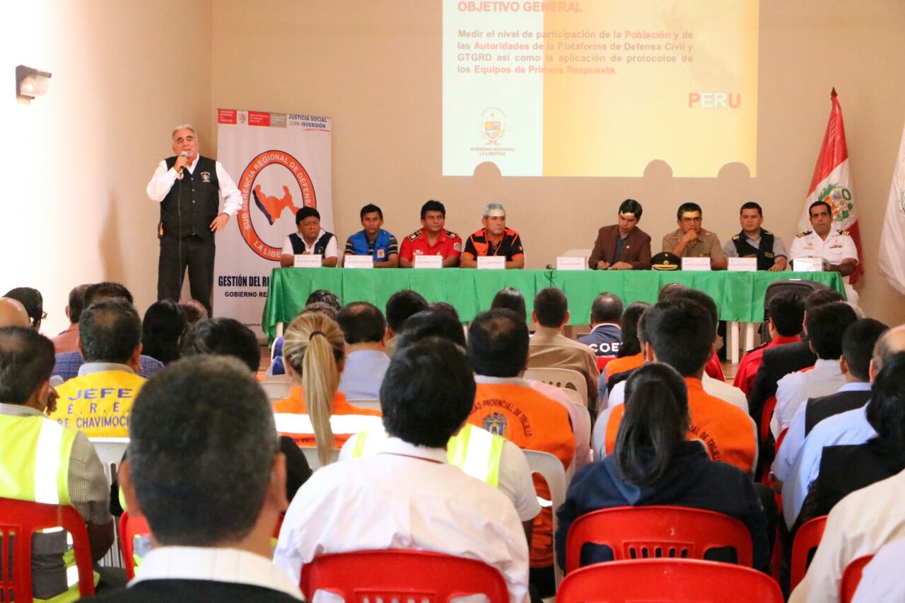 La Libertad: Anuncian simulacro de sismo y tsunami este miércoles