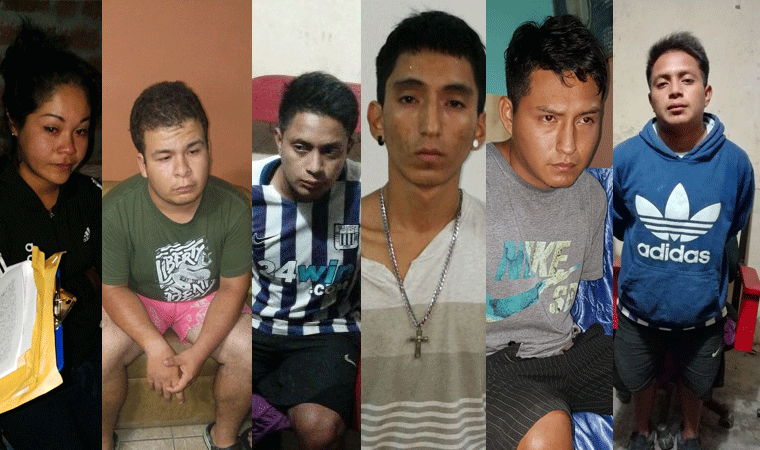 Desarticulan dos bandas criminales en Trujillo y Chiclayo