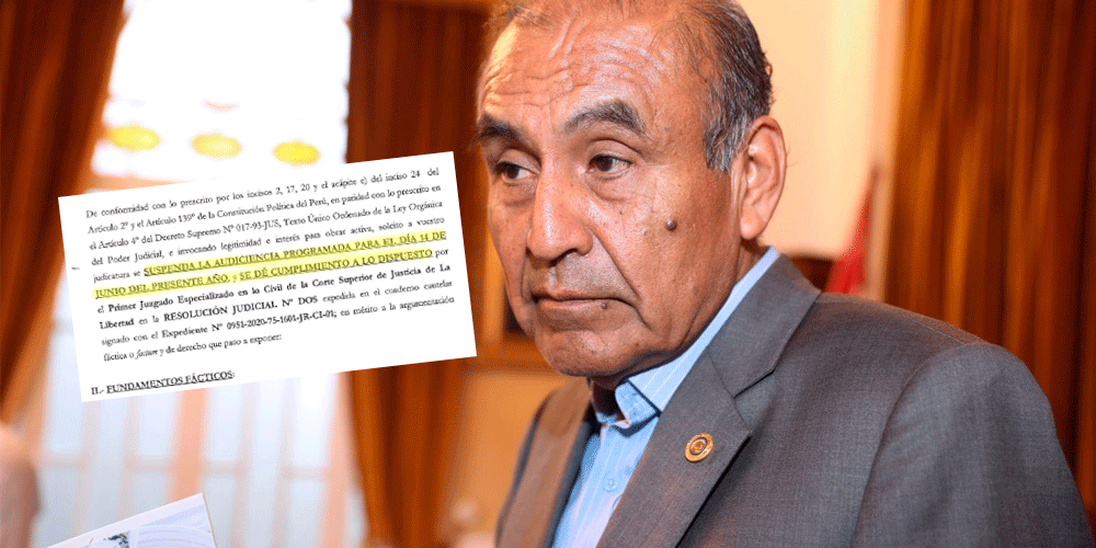 Daniel Marcelo: "Si el JNE realiza la audiencia, será para suspenderla por la medida cautelar"