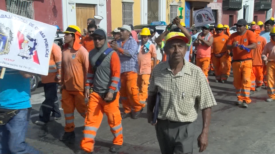 Municipalidad de Trujillo por fin entregará vales de alimentos a obreros
