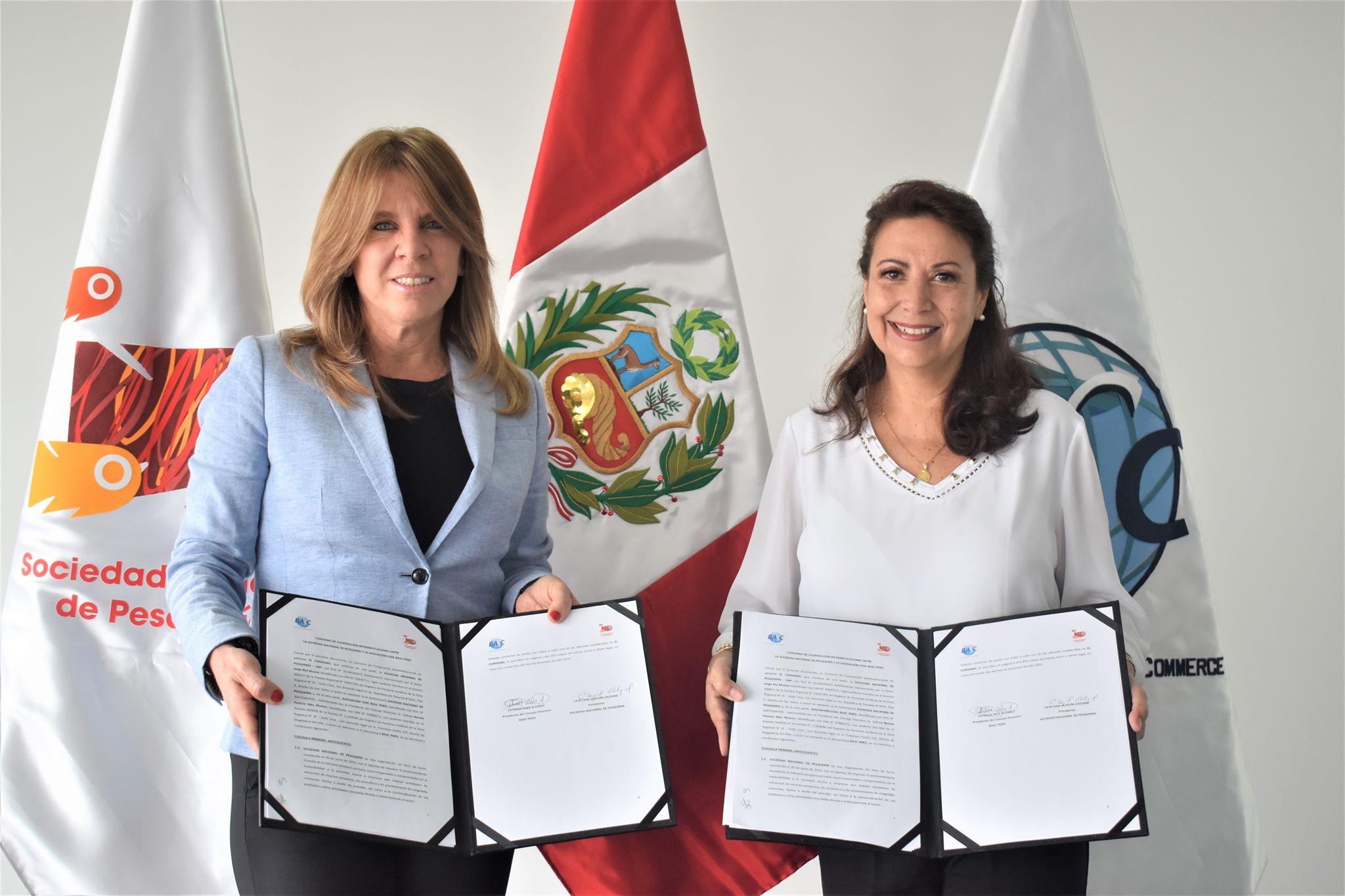 SNP y Basc Perú promoverán buenas prácticas en comercio internacional de productos pesqueros