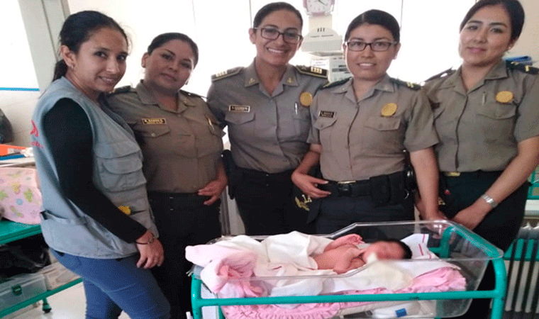 El Porvenir: bebé abandonada en baño de hospital espera su traslado a un albergue