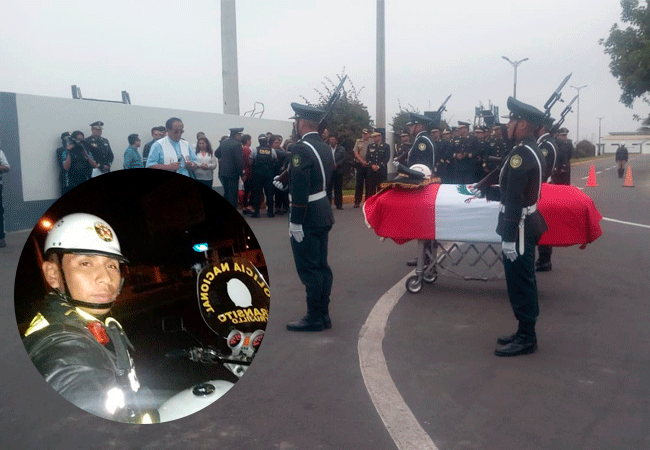 Trujillo: agente muere atropellado por conductor ebrio y PNP le da último adiós