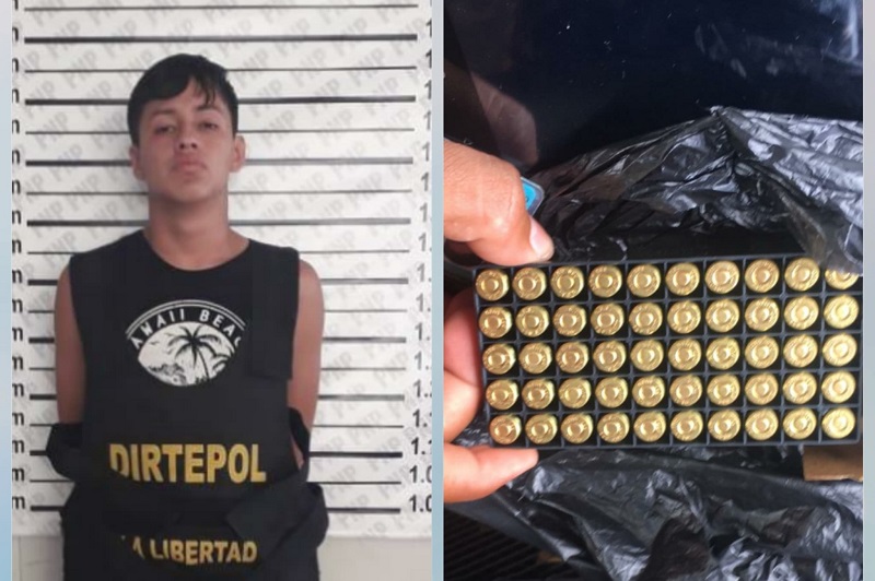 Sujeto venía a La Esperanza para recoger balas con que extorsionar a empresa en Casa Grande