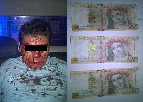  Sujeto acusado de estafa fue brutalmente golpeado por moradores de "San Judas Tadeo"
