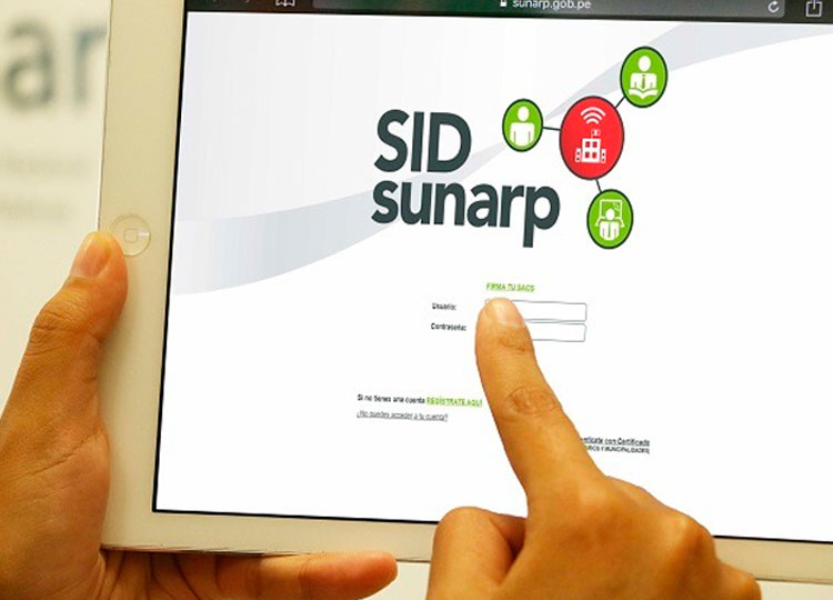 Sunarp implementa inscripción de transferencias de predios en línea