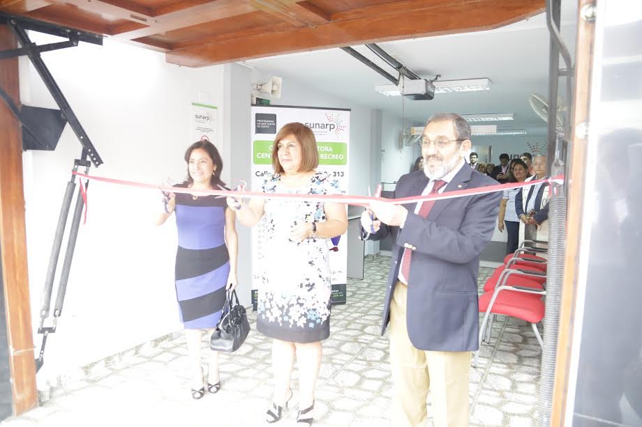 Trujillo: Sunarp inauguró Oficina Receptora Centro Cívico - El Recreo