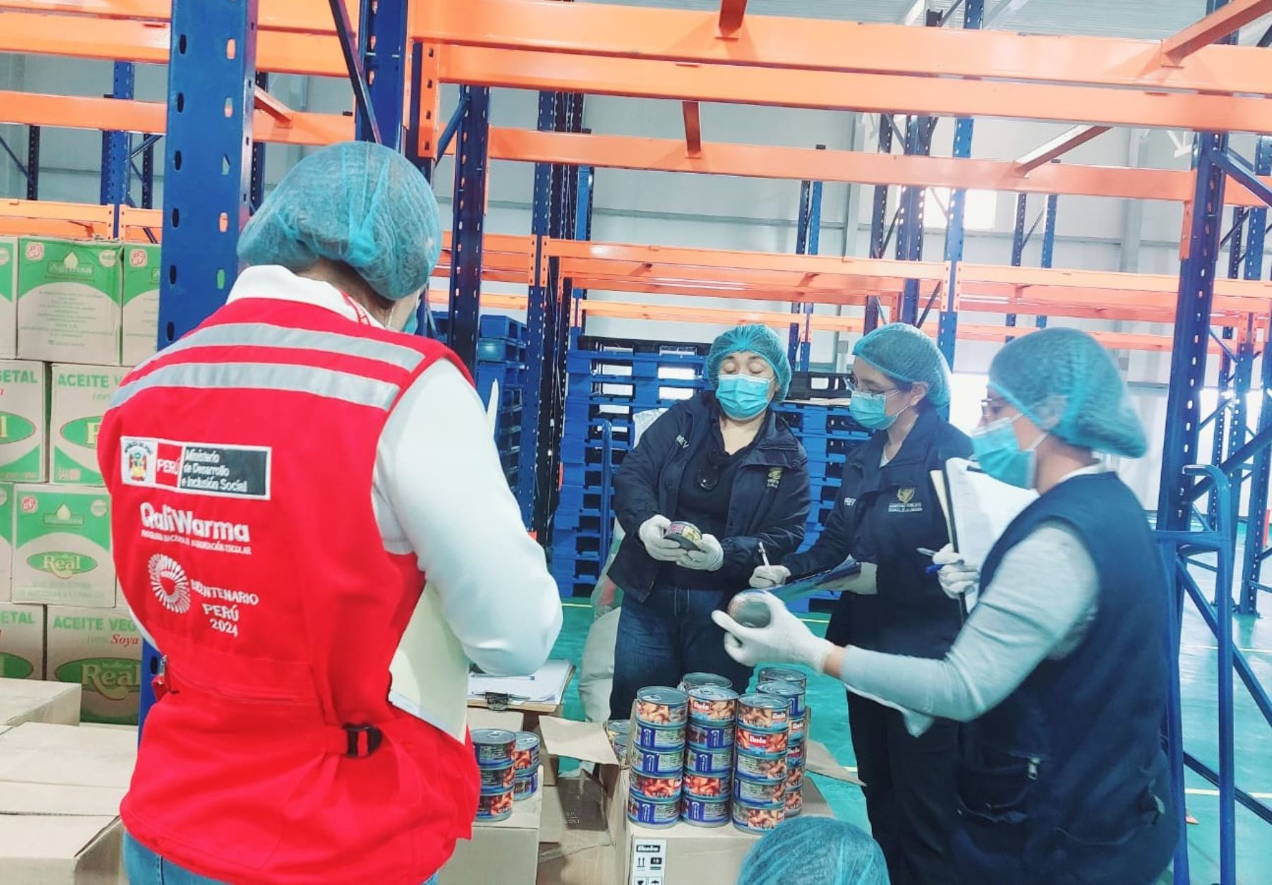 Supervisan almacenes de proveedores del servicio alimentario escolar