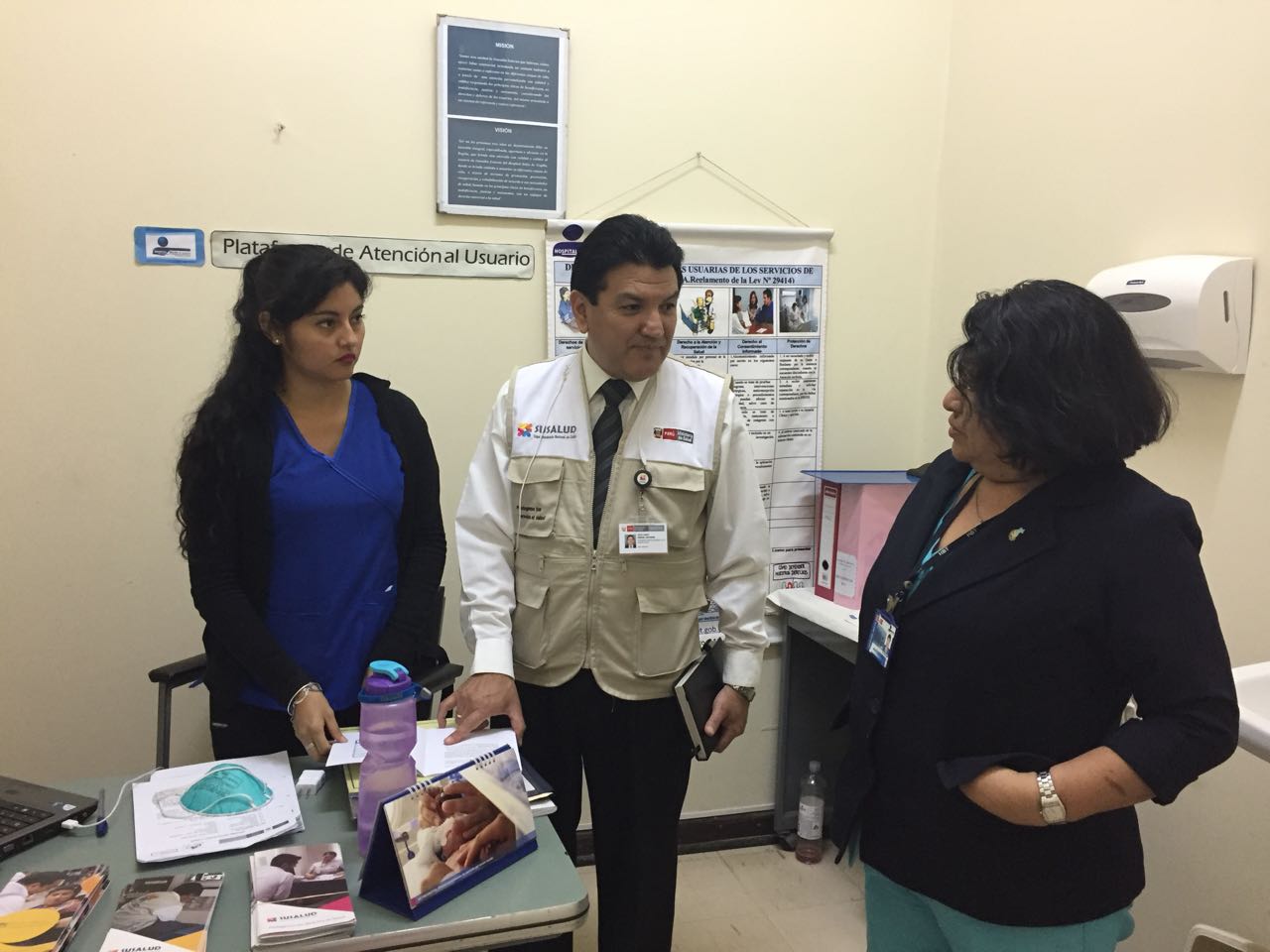 Susalud supervisa hospitales para detectar falencias ante un fenómeno climático