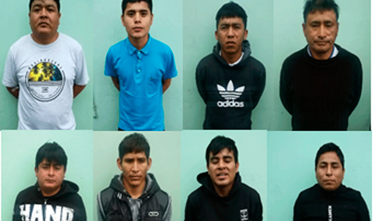 Capturan a extorsionadores que pedían cupo a empresas de transportes en Trujillo