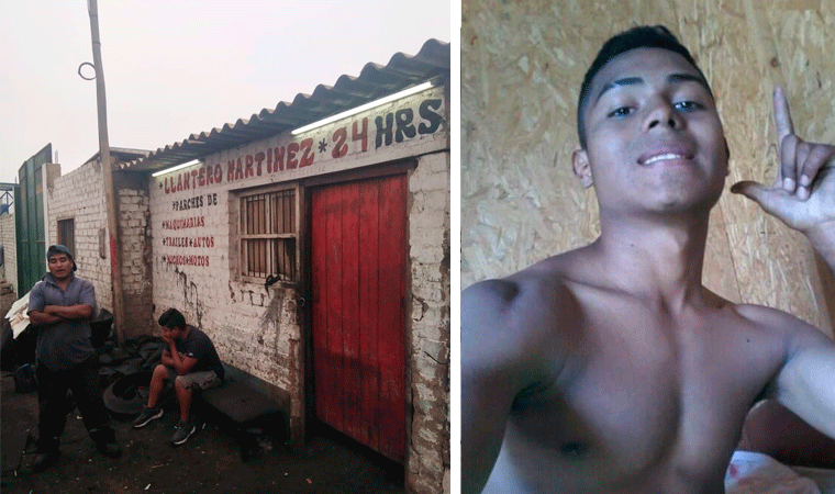 Asesinan a adolescente venezolano dentro de taller de autos en Víctor Larco