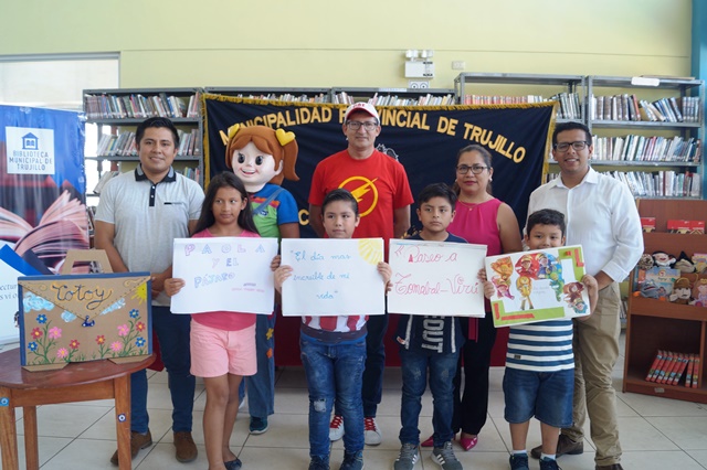 Clausuraron talleres de verano de la Biblioteca Municipal de Trujillo