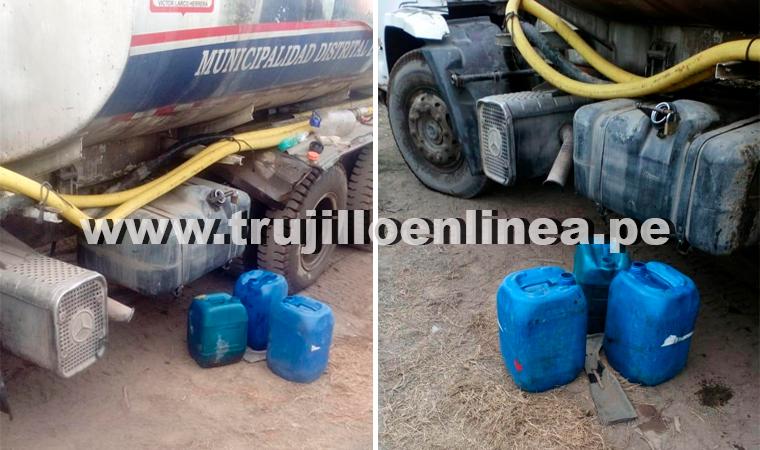 Robo de combustible en comuna de Víctor Larco es investigado por Fiscalía Anticorrupción