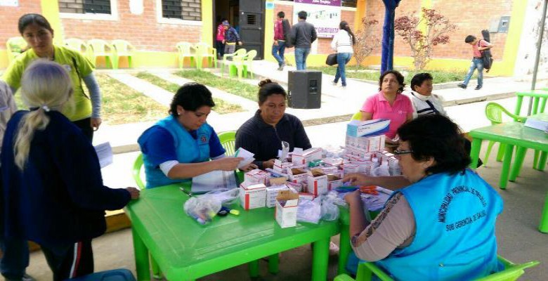 Alto Trujillo: municipio lleva atención médica gratuita a pobladores del Barrio 4
