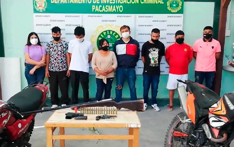 Policía desarticula banda Los Injertos del Valle en la provincia de Pacasmayo 