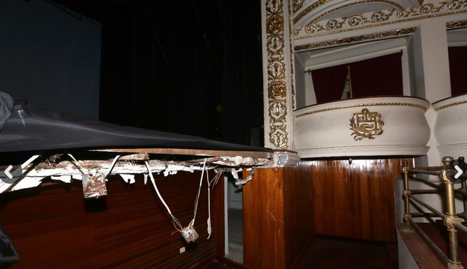 Clausuran temporalmente Teatro Municipal de Trujillo por daños en su estructura