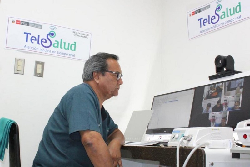 Peruanos accederán a atención médica a distancia y en tiempo real