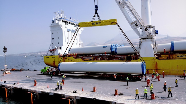 Terminal Portuario Multipropósito de Salaverry es equipado para proyectos de generación de energía eólica 