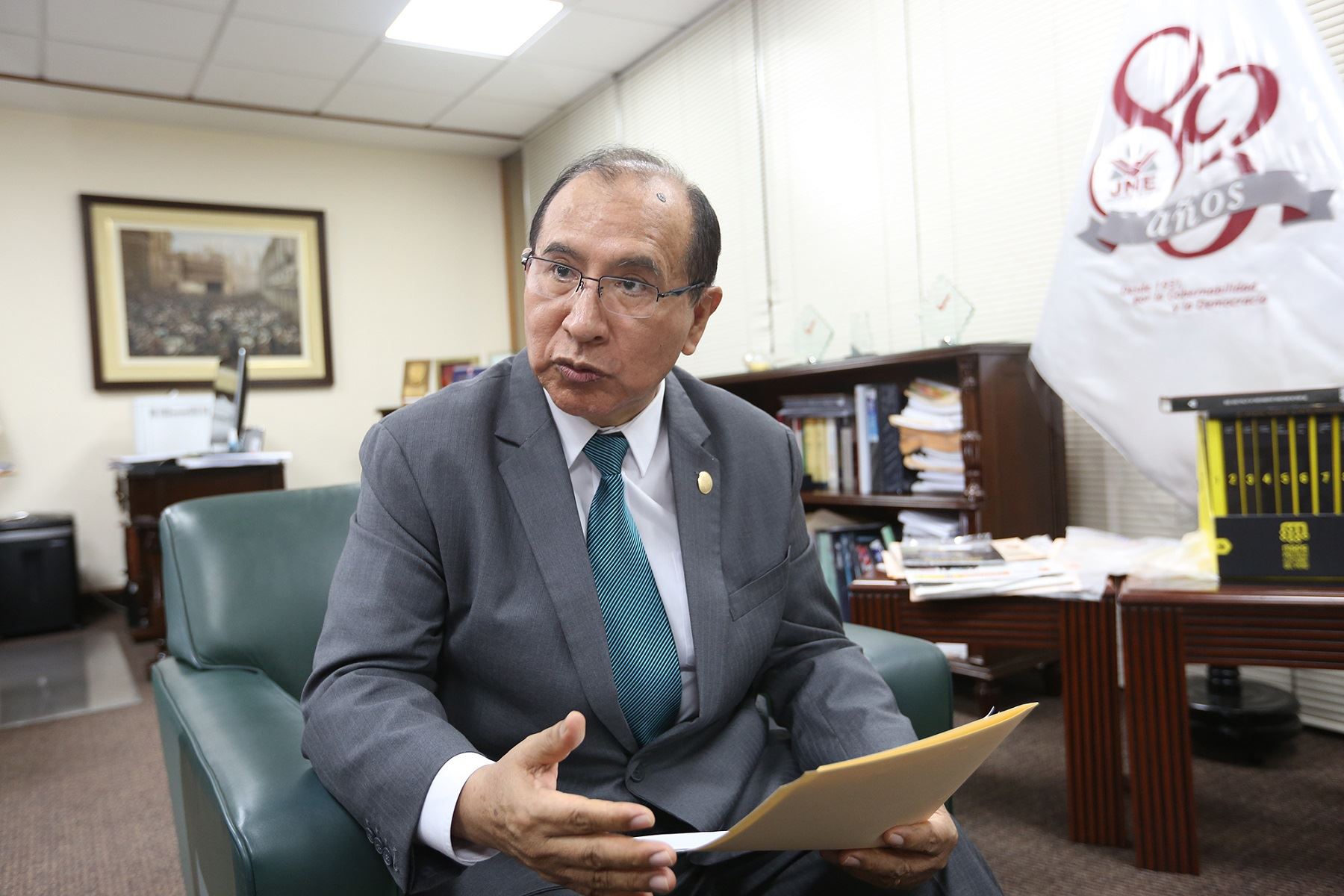 “Reforma electoral integral es una necesidad histórica”, asevera  presidente del JNE