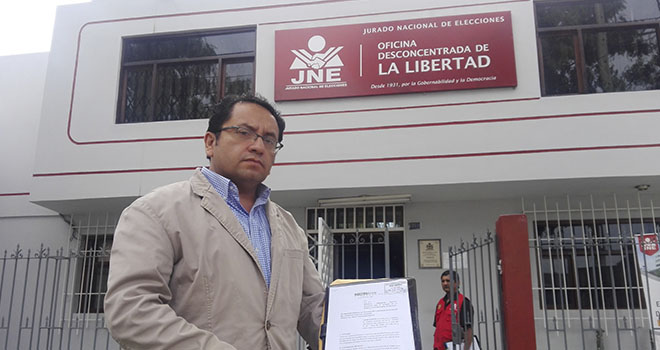 Denuncian al alcalde de Trujillo por publicidad estatal Indebida 
