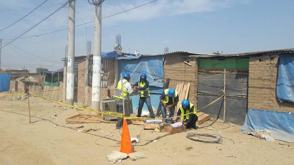 Chavimochic mejora servicio eléctrico en centro poblado "Valle de Dios"   