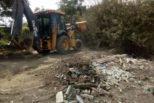 Ministerio de Vivienda concluyó trabajos de descolmatación en varios ríos de La Libertad